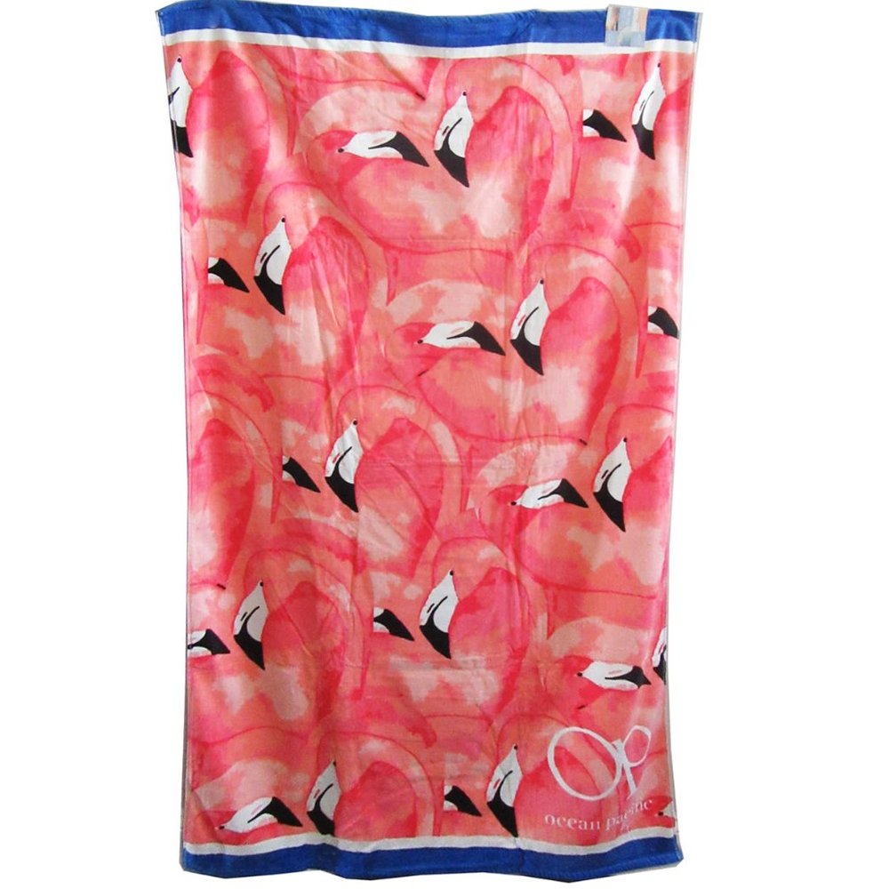 La Jolla California Beach Print Beach Towel by Limezinnias Design Ocean Pacific